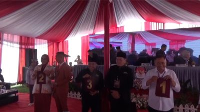 Penarikan Nomor Undian Cabup- Cawabup